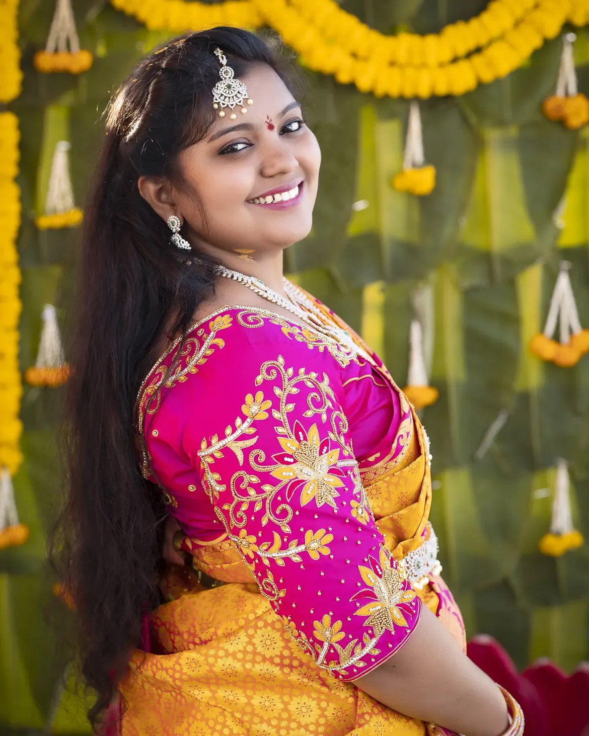 Haldi celebration beauty